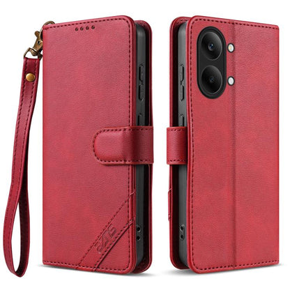 AZNS A2 Series Tri-Card Wallet RFID Vegan Leather Phone Case with Strap, For Redmi Turbo 5 Max 5G / Poco X8 Pro Max 5G, For Redmi Turbo 5 5G / Poco X8 Pro 5G, For Redmi K90, For Redmi K90 Pro Max, For Redmi Note 15 Pro+ 5G Global 163.3mm               ...