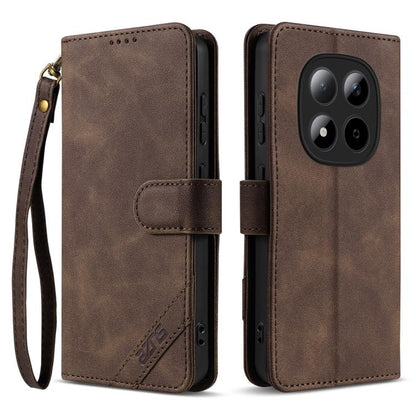 AZNS A2 Series Tri-Card Wallet RFID Vegan Leather Phone Case with Strap, For Redmi Turbo 5 Max 5G / Poco X8 Pro Max 5G, For Redmi Turbo 5 5G / Poco X8 Pro 5G, For Redmi K90, For Redmi K90 Pro Max, For Redmi Note 15 Pro+ 5G Global 163.3mm               ...