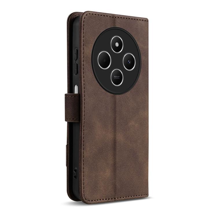 AZNS A2 Series Tri-Card Wallet RFID Vegan Leather Phone Case with Strap, For Redmi 14C/14R 5G/Poco C75 4G, For Redmi K80 Pro, For Redmi K80, For Redmi Note 14 5G, For Redmi Note 14 Pro+ 5G, For Redmi Note 14 Pro 5G