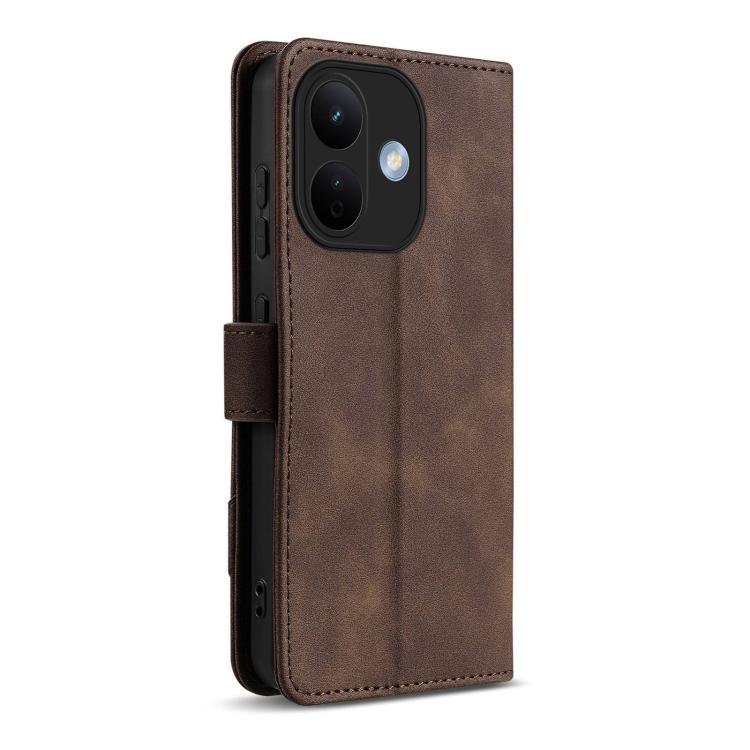 AZNS A2 Series Tri-Card Wallet RFID Vegan Leather Phone Case with Strap, For Redmi Note 17 Pro 5G Global 163mm, For Redmi Note 17 5G/4G Global 171mm, For Redmi A7 Pro 4G/5G 171mm/Poco C85x 5G, For Redmi 15a 5G/R70/R70m                                  ...