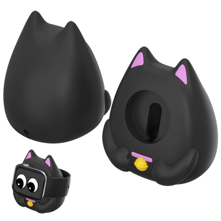XDcase Support de chargement pour Apple Watch au design Chat porte-bonheur