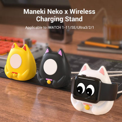 XDcase Support de chargement pour Apple Watch au design Chat porte-bonheur
