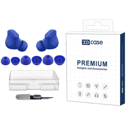 XDcase 3 Pairs Replacement Silicone Ear Tips Kit, S/M/L Size, For Beats Studio Buds