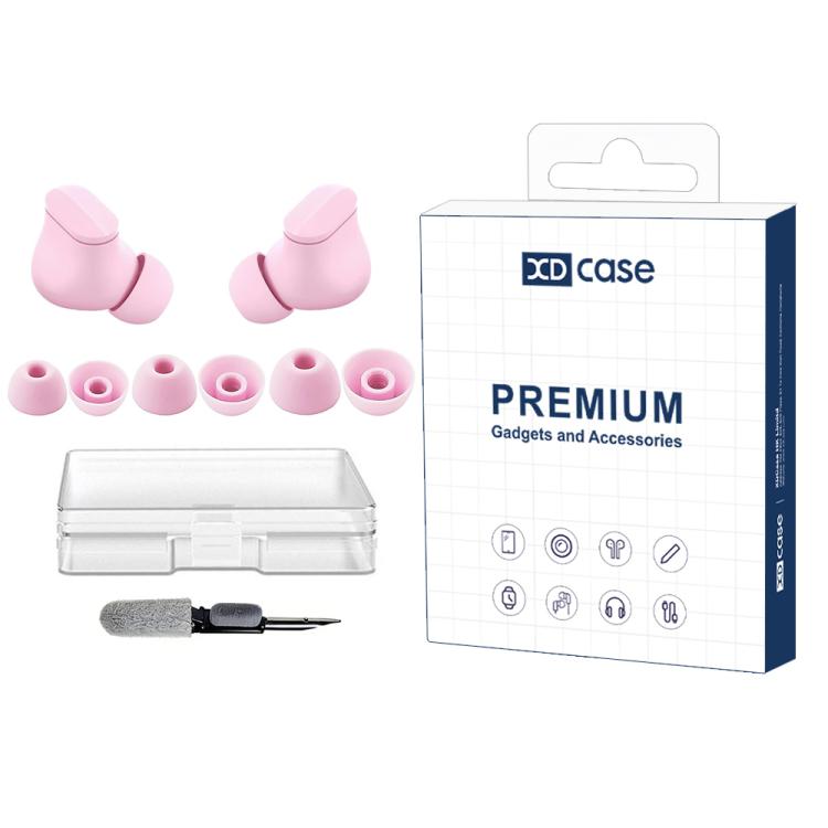 XDcase 3 Pairs Replacement Silicone Ear Tips Kit, S/M/L Size, For Beats Studio Buds