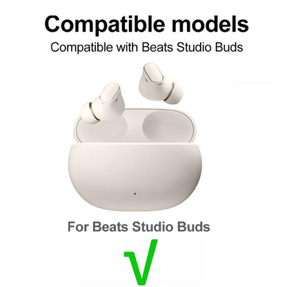 XDcase 3 Pairs Replacement Silicone Ear Tips Kit, S/M/L Size, For Beats Studio Buds