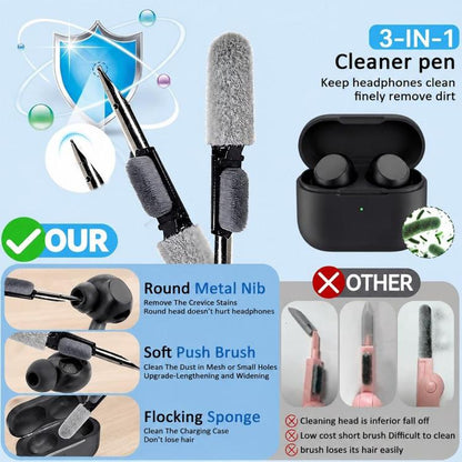 XDcase 3 Pairs Replacement Silicone Ear Tips Kit, S/M/L Size, For Beats Studio Buds