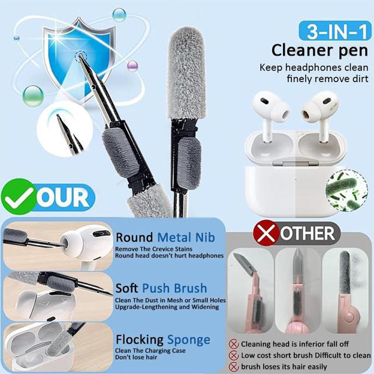 XDcase 3 Pairs Replacement Silicone Ear Tips Kit, S/M/L Size, For Beats Studio Buds