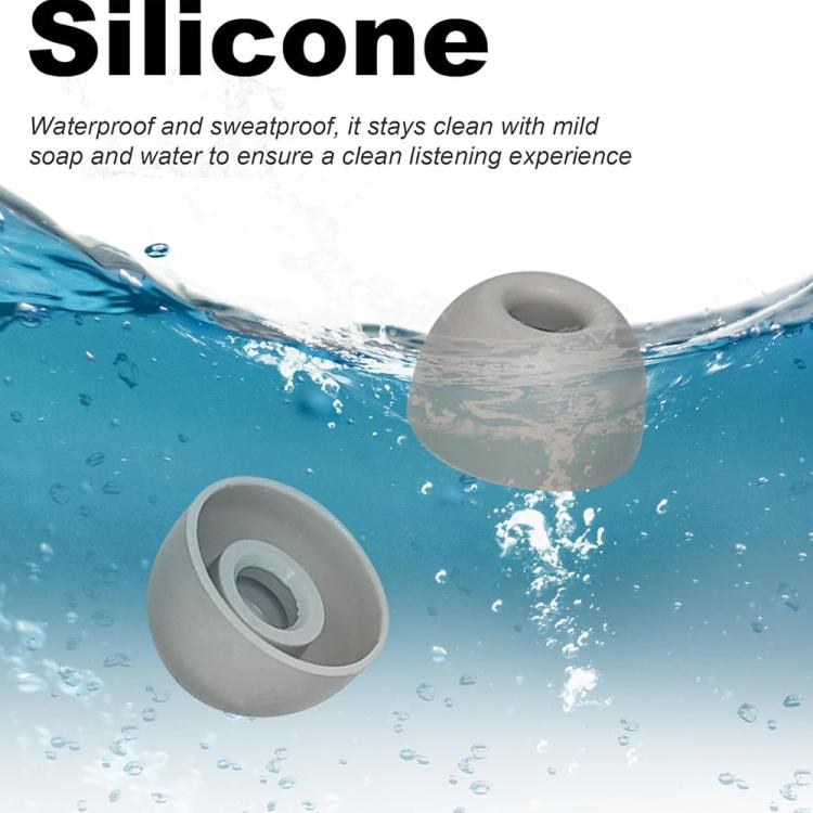 XDcase 5 Pairs Silicone Ear Tips Kit, XS/S/M/L/XL Size, For Beats Powerbeats Pro 2 / Fit / Studio Buds