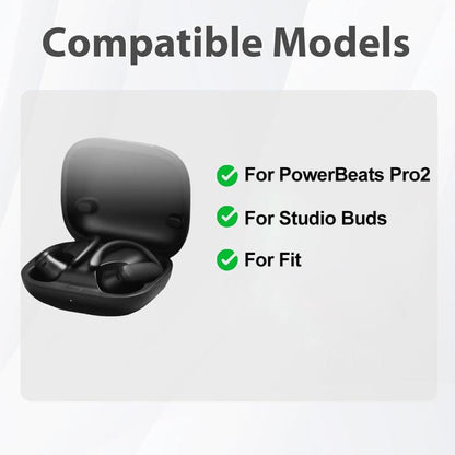 XDcase 5 Pairs Silicone Ear Tips Kit, XS/S/M/L/XL Size, For Beats Powerbeats Pro 2 / Fit / Studio Buds