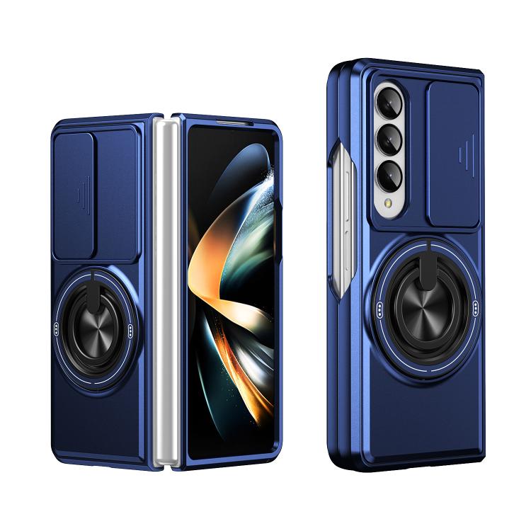 Lens Sliding Window Multifunctional Magnetic Shockproof Phone Case, For Galaxy Z Fold8 5G, For Samsung Galaxy Z Fold7 5G, For Galaxy Z Flip7 5G, For Galaxy Z Fold6 5G, For Galaxy Z Fold5 5G, For Galaxy Z Fold4 5G, For Galaxy Z Flip4 5G                 ...