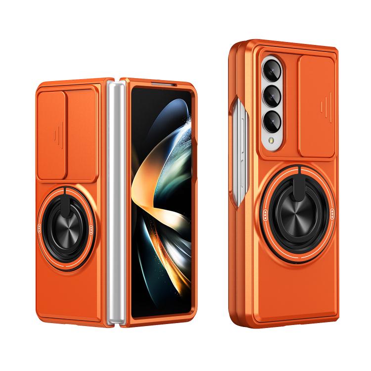 Lens Sliding Window Multifunctional Magnetic Shockproof Phone Case, For Galaxy Z Fold8 5G, For Samsung Galaxy Z Fold7 5G, For Galaxy Z Flip7 5G, For Galaxy Z Fold6 5G, For Galaxy Z Fold5 5G, For Galaxy Z Fold4 5G, For Galaxy Z Flip4 5G                 ...