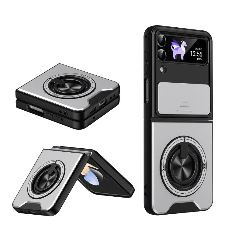Lens Sliding Window Multifunctional Magnetic Shockproof Phone Case, For Galaxy Z Fold8 5G, For Samsung Galaxy Z Fold7 5G, For Galaxy Z Flip7 5G, For Galaxy Z Fold6 5G, For Galaxy Z Fold5 5G, For Galaxy Z Fold4 5G, For Galaxy Z Flip4 5G                 ...