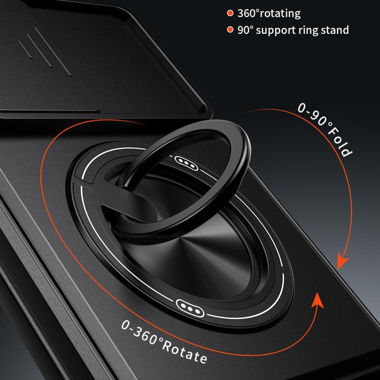 Lens Sliding Window Multifunctional Magnetic Shockproof Phone Case, For Galaxy Z Fold8 5G, For Samsung Galaxy Z Fold7 5G, For Galaxy Z Flip7 5G, For Galaxy Z Fold6 5G, For Galaxy Z Fold5 5G, For Galaxy Z Fold4 5G, For Galaxy Z Flip4 5G                 ...