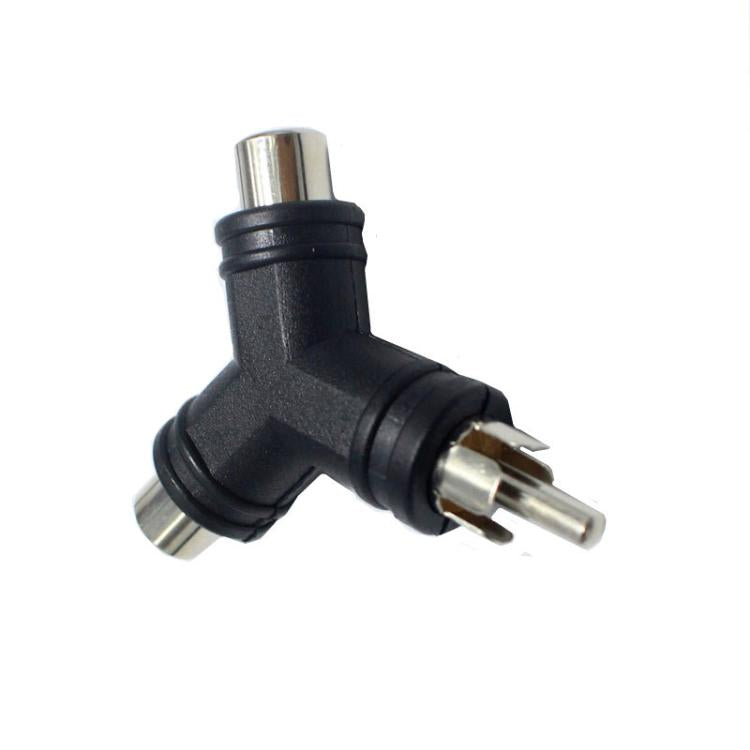 Adaptateur RCA Y Mâle vers 2 RCA Femelle, Adaptateur RCA Mâle vers 2 RCA Femelle