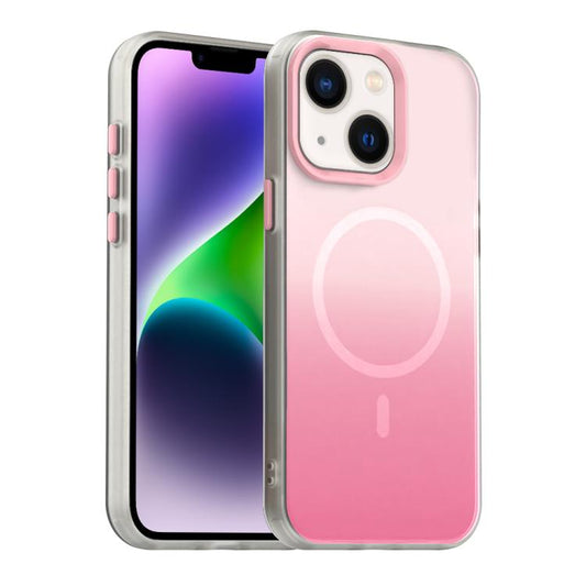 Candy Gradient Series 3 in 1 Hybrid Magnetic Phone Case, For iPhone 14, For iPhone 14 Pro, For iPhone 14 Pro Max, For iPhone 13 Pro Max, For iPhone 13 Pro, For iPhone 13