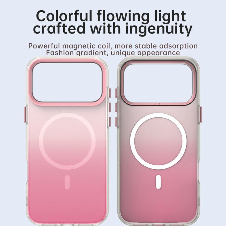 Candy Gradient Series 3 in 1 Hybrid Magnetic Phone Case, For iPhone 14, For iPhone 14 Pro, For iPhone 14 Pro Max, For iPhone 13 Pro Max, For iPhone 13 Pro, For iPhone 13
