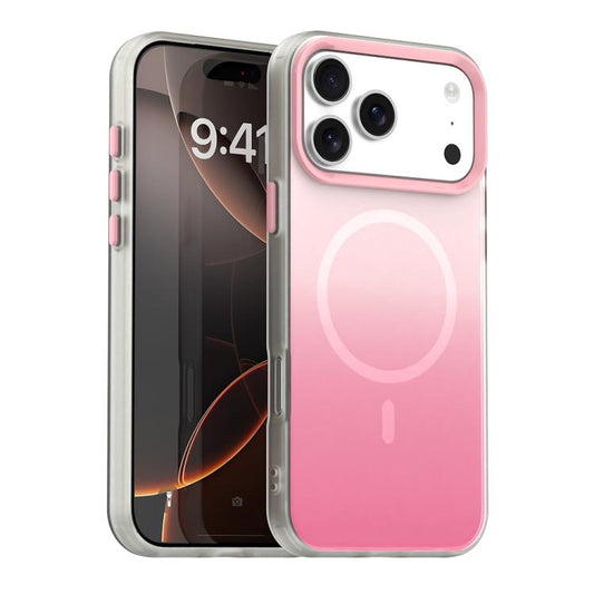 Candy Gradient Series 3 in 1 Hybrid Magnetic Phone Case, For iPhone 18 Pro, For iPhone 18 Pro Max, For iPhone 17 Pro Max, For iPhone 17 Pro, For iPhone 17, For iPhone Air, For iPhone 16 Pro Max, For iPhone 16 Pro, For iPhone 16 Plus, For iPhone 16     ...