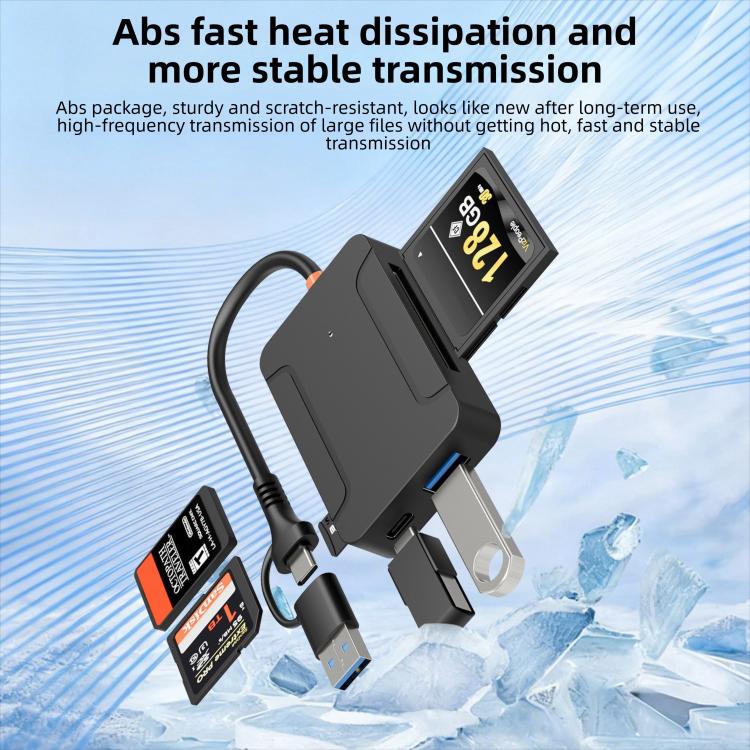 8 in 1 Multi-functional High-speed Card Reader, 8 in 1