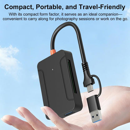 8 in 1 Multi-functional High-speed Card Reader, 8 in 1