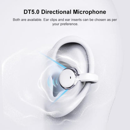 J-Q10 2 in 1 Clip-On and In-Ear Dual Earbuds ENC Noise Reduction True Wireless Bluetooth Earphones