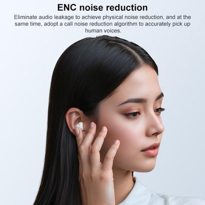 J-Q10 2 in 1 Clip-On and In-Ear Dual Earbuds ENC Noise Reduction True Wireless Bluetooth Earphones