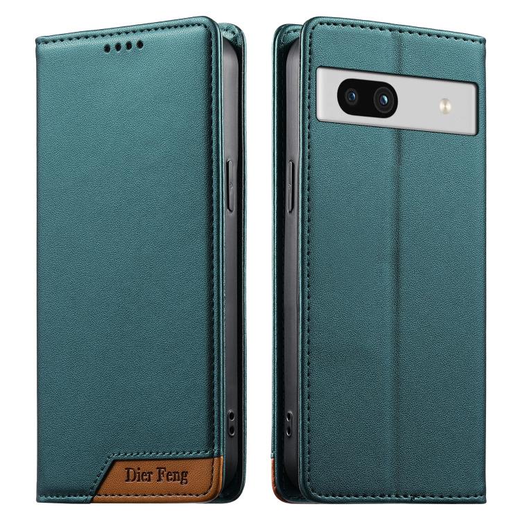 Dierfeng Splicing Strong Magnetic RFID Vegan Leather Phone Case, For Google Pixel 11 Pro XL, For Google Pixel 11 / Pixel 11 Pro, For Google Pixel 10a, For Google Pixel 10 Pro XL / Pixel 9 Pro XL, For Google Pixel 10 / 10 Pro / Pixel 9 / 9 Pro          ...