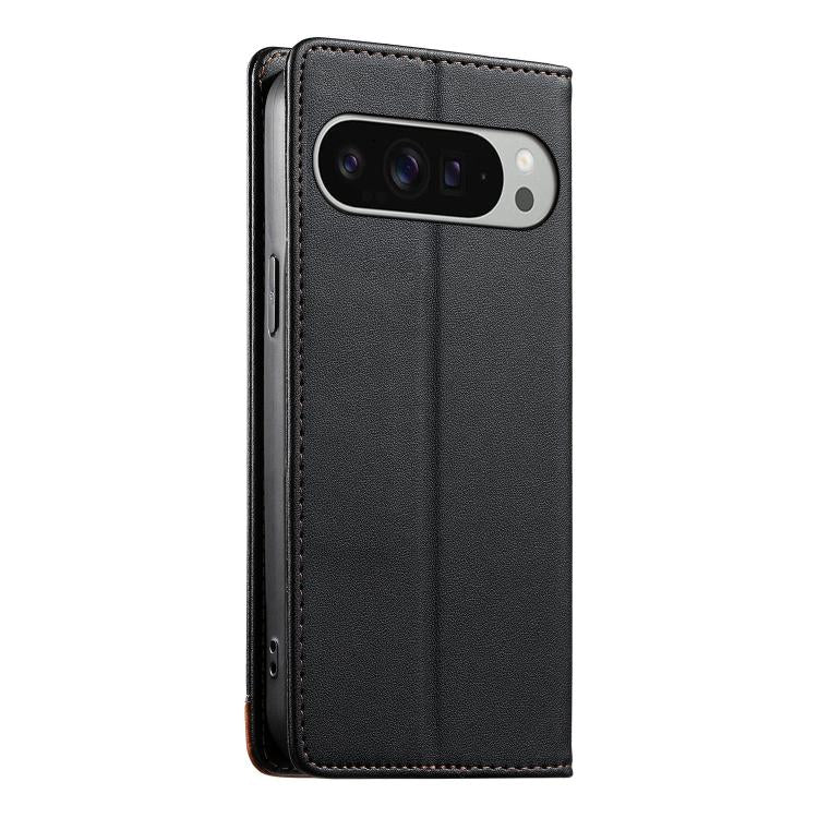 Dierfeng Splicing Strong Magnetic RFID Vegan Leather Phone Case, For Google Pixel 11 Pro XL, For Google Pixel 11 / Pixel 11 Pro, For Google Pixel 10a, For Google Pixel 10 Pro XL / Pixel 9 Pro XL, For Google Pixel 10 / 10 Pro / Pixel 9 / 9 Pro          ...