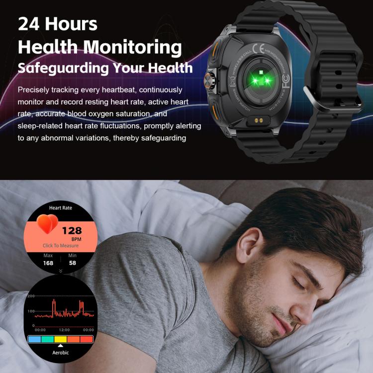 GT99 1.53-inch Display 2-in-1 Smart Sports Watch TWS Bluetooth Earphones