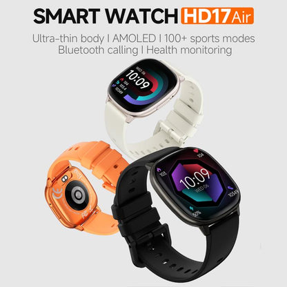 HD17 Air 1.73-inch AMOLED Display Ultra-thin Smart Sports Watch