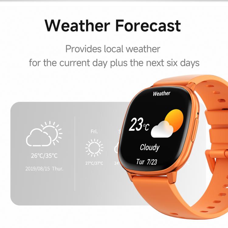 HD17 Air 1.73-inch AMOLED Display Ultra-thin Smart Sports Watch