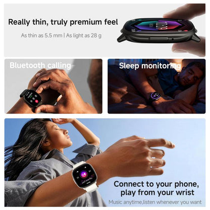 HD17 Air 1.73-inch AMOLED Display Ultra-thin Smart Sports Watch
