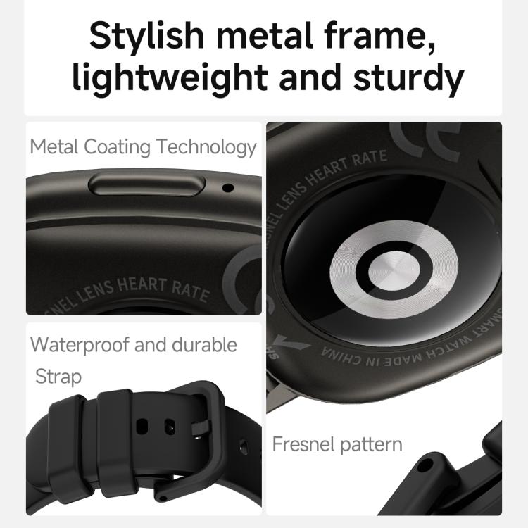HD17 Air 1.73-inch AMOLED Display Ultra-thin Smart Sports Watch