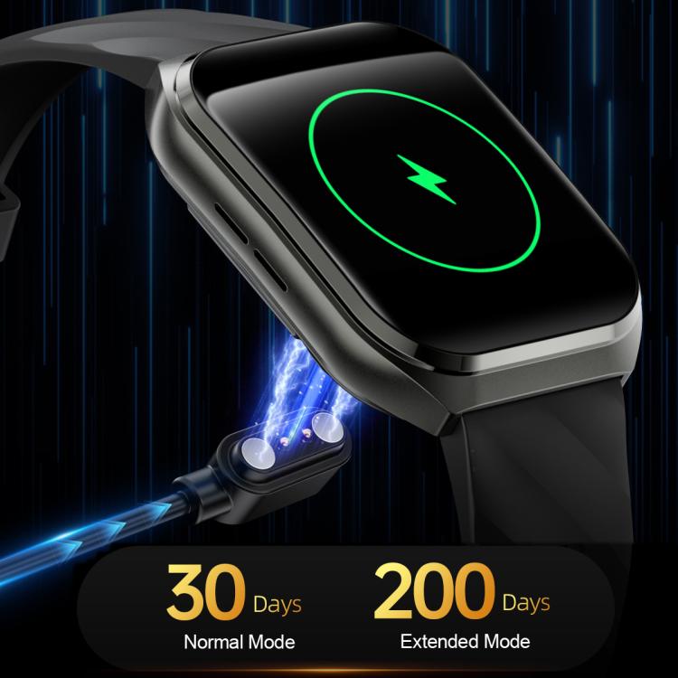 MT66 1.83-inch IPS Curved Screen Smart Watch with 1000mAh Battery
