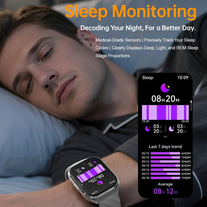 MT66 1.83-inch IPS Curved Screen Smart Watch with 1000mAh Battery