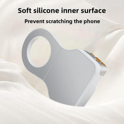 Magnetic Smartphone Shooting Holder Hand Grip Handle Snap On Phone Stand, Single Grip, With Fill Light