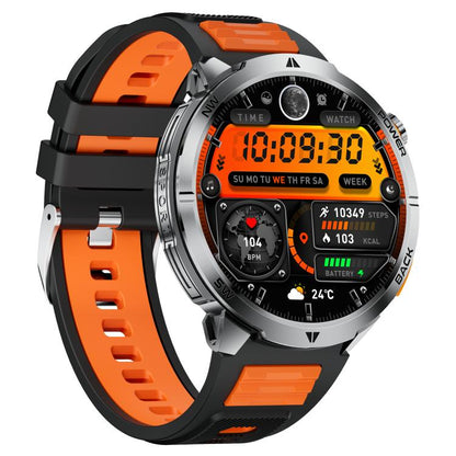 MT68 1.7-inch IPS Display Outdoor Adventures Smart Watch with 1000mAh Battery & Flashlight