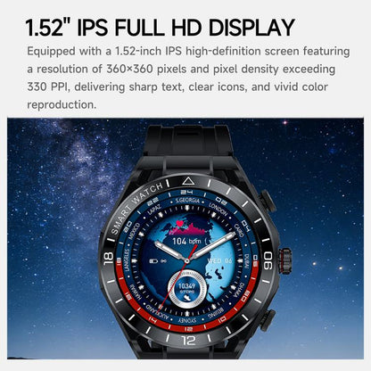 T95E 1.52-inch Display 2-in-1 Smart Sports Watch TWS Bluetooth Earphones