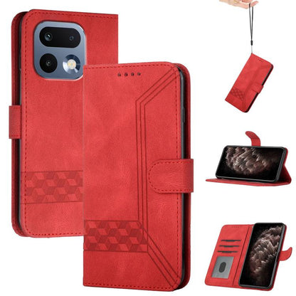 Cubic Skin Feel Flip Leather Phone Case, For Realme 16T 5G, For Realme C100 4G, For Realme P4 Power 5G, For Realme Note 80 4G, For Realme Neo8 5G, For Realme 16 5G, For Realme 16 Pro+ 5G Global, For Realme 16 Pro 5G Global