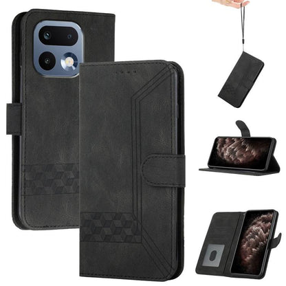 Cubic Skin Feel Flip Leather Phone Case, For Realme 16T 5G, For Realme C100 4G, For Realme P4 Power 5G, For Realme Note 80 4G, For Realme Neo8 5G, For Realme 16 5G, For Realme 16 Pro+ 5G Global, For Realme 16 Pro 5G Global