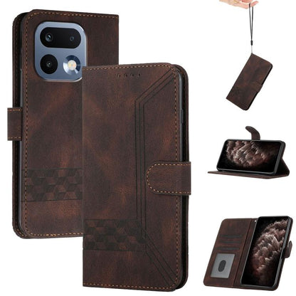 Cubic Skin Feel Flip Leather Phone Case, For Realme 16T 5G, For Realme C100 4G, For Realme P4 Power 5G, For Realme Note 80 4G, For Realme Neo8 5G, For Realme 16 5G, For Realme 16 Pro+ 5G Global, For Realme 16 Pro 5G Global