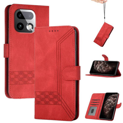 Cubic Skin Feel Flip Leather Phone Case, For Realme 16T 5G, For Realme C100 4G, For Realme P4 Power 5G, For Realme Note 80 4G, For Realme Neo8 5G, For Realme 16 5G, For Realme 16 Pro+ 5G Global, For Realme 16 Pro 5G Global
