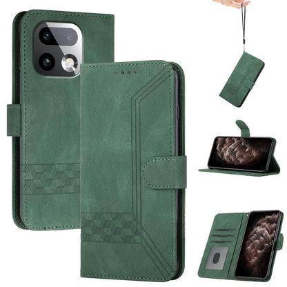 Cubic Skin Feel Flip Leather Phone Case, For Realme 16T 5G, For Realme C100 4G, For Realme P4 Power 5G, For Realme Note 80 4G, For Realme Neo8 5G, For Realme 16 5G, For Realme 16 Pro+ 5G Global, For Realme 16 Pro 5G Global