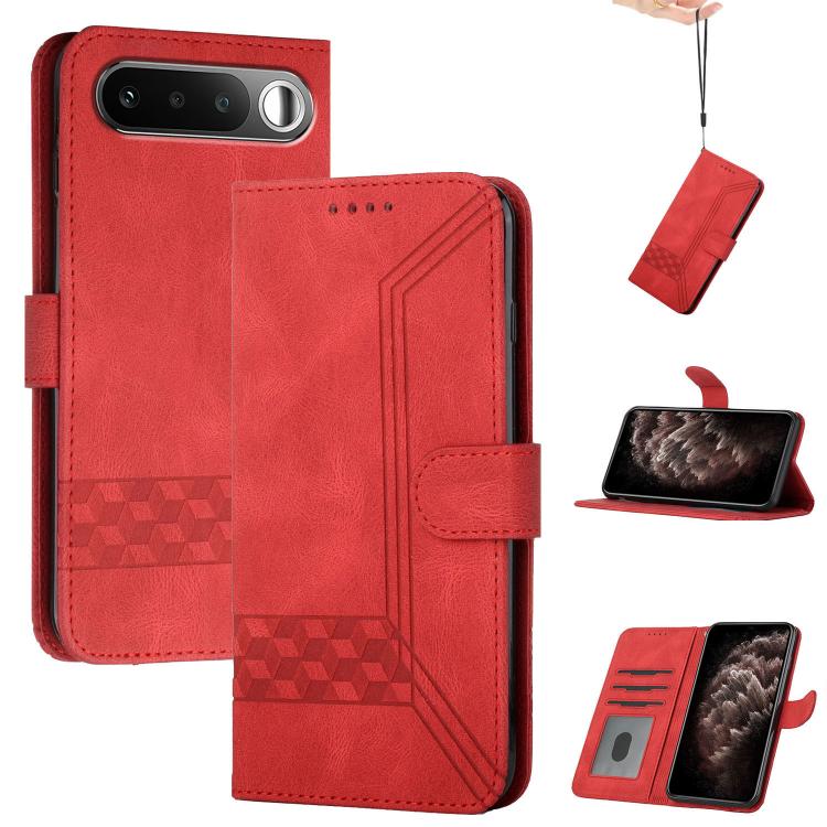 Cubic Skin Feel Flip Leather Phone Case, For Realme 16T 5G, For Realme C100 4G, For Realme P4 Power 5G, For Realme Note 80 4G, For Realme Neo8 5G, For Realme 16 5G, For Realme 16 Pro+ 5G Global, For Realme 16 Pro 5G Global