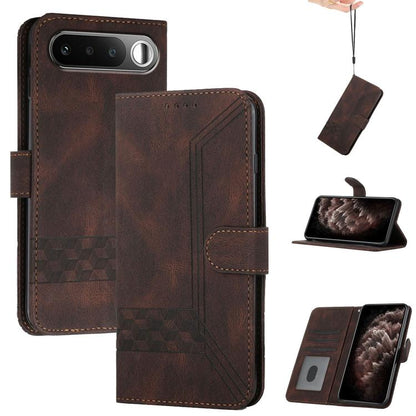 Cubic Skin Feel Flip Leather Phone Case, For Realme 16T 5G, For Realme C100 4G, For Realme P4 Power 5G, For Realme Note 80 4G, For Realme Neo8 5G, For Realme 16 5G, For Realme 16 Pro+ 5G Global, For Realme 16 Pro 5G Global