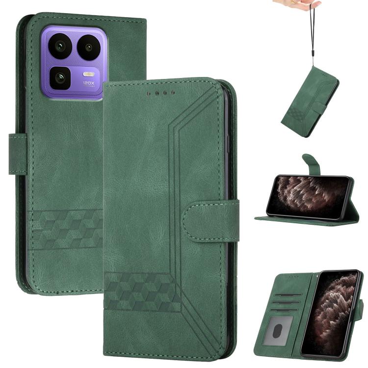 Cubic Skin Feel Flip Leather Phone Case, For Realme 16T 5G, For Realme C100 4G, For Realme P4 Power 5G, For Realme Note 80 4G, For Realme Neo8 5G, For Realme 16 5G, For Realme 16 Pro+ 5G Global, For Realme 16 Pro 5G Global