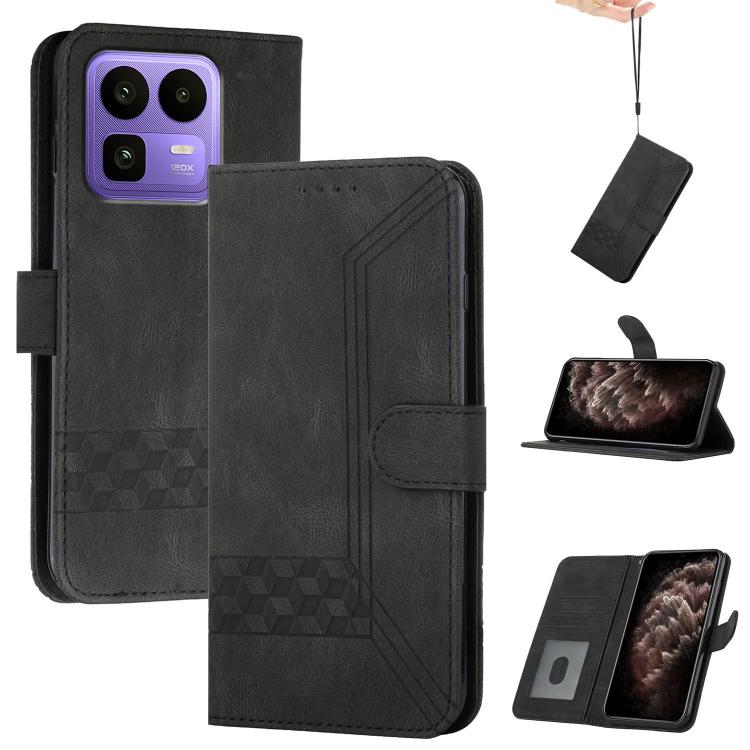 Cubic Skin Feel Flip Leather Phone Case, For Realme 16T 5G, For Realme C100 4G, For Realme P4 Power 5G, For Realme Note 80 4G, For Realme Neo8 5G, For Realme 16 5G, For Realme 16 Pro+ 5G Global, For Realme 16 Pro 5G Global