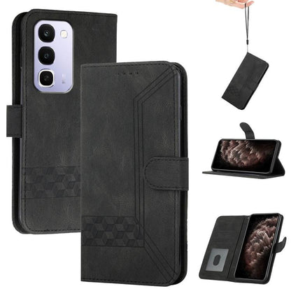 Cubic Skin Feel Flip Leather Phone Case, For Realme 16T 5G, For Realme C100 4G, For Realme P4 Power 5G, For Realme Note 80 4G, For Realme Neo8 5G, For Realme 16 5G, For Realme 16 Pro+ 5G Global, For Realme 16 Pro 5G Global
