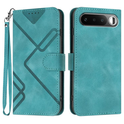Line Pattern Skin Feel Leather Phone Case, For Realme P4 Power 5G, For Realme Note 80 4G, For Realme Neo8 5G, For Realme 16 5G, For Realme 16 Pro+ 5G Global, For Realme 16 Pro 5G Global