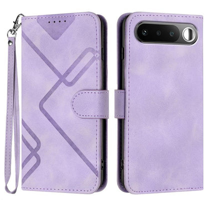 Line Pattern Skin Feel Leather Phone Case, For Realme P4 Power 5G, For Realme Note 80 4G, For Realme Neo8 5G, For Realme 16 5G, For Realme 16 Pro+ 5G Global, For Realme 16 Pro 5G Global
