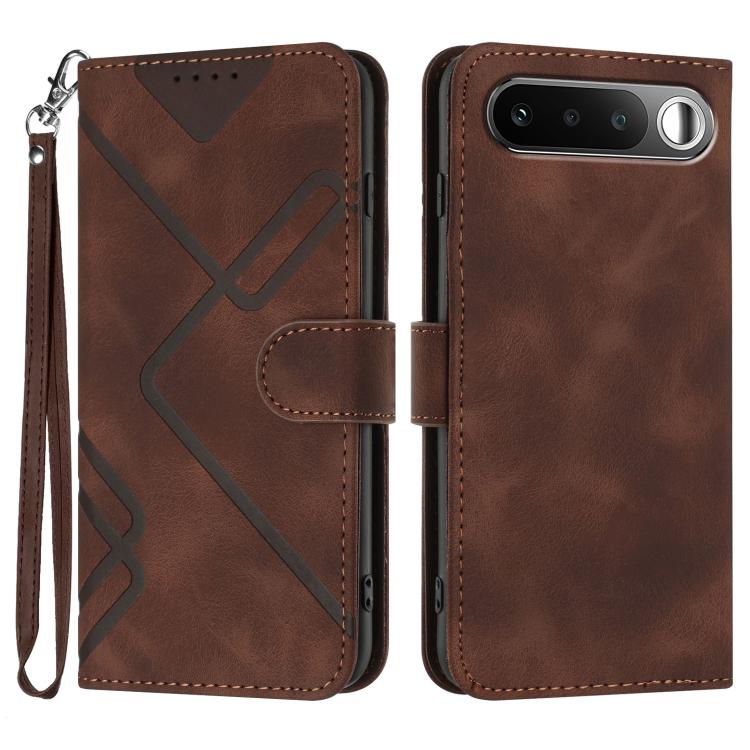 Line Pattern Skin Feel Leather Phone Case, For Realme P4 Power 5G, For Realme Note 80 4G, For Realme Neo8 5G, For Realme 16 5G, For Realme 16 Pro+ 5G Global, For Realme 16 Pro 5G Global